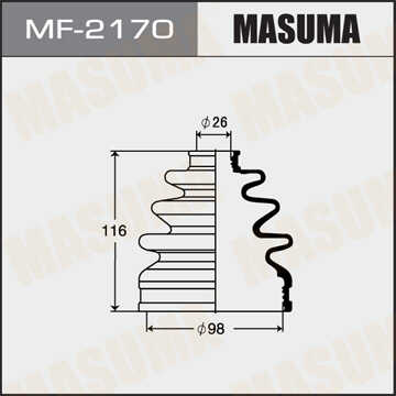 MASUMA MF-2170 Пыльник ШРУСа наружного! Honda Legend 3.2i 24V 91-96
