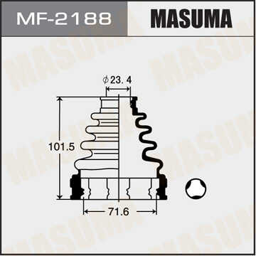 MASUMA MF-2188 Пыльник ШРУСа внутреннего! Toyota Camry ACV30 01-05