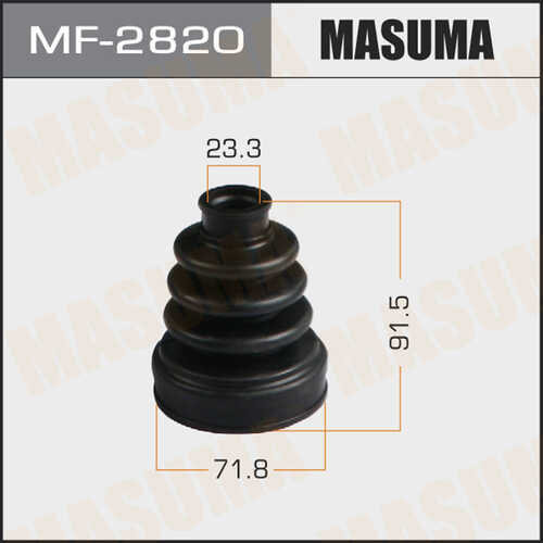 MASUMA MF-2820 Пыльник ШРУСа! внутреннего Subaru Impreza/Forester/Legacy 92>