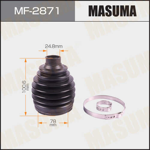MASUMA MF-2871 Пыльник ШРУСа (пластик) + спецхомут