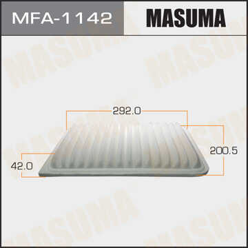 MASUMA MFA1142 Фильтр воздушный! Toyota Camry 2.4 VVT-i/3.0i V6 24V 01>, Lexus RX300 03>;Воздушный фильтр A-1019 (1/40)