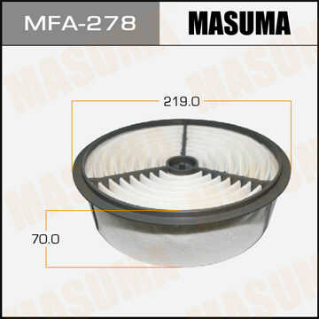 MASUMA MFA278 Фильтр воздушный! Toyota 4Runner 3.0 V6/Land Cruiser 2.4/Supra 3.0 24V 86-96