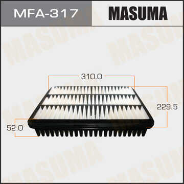 MASUMA MFA317 Фильтр воздушный! Toyota Land Cruiser 120/Prado KDJ120 1KDFTV;Воздушный фильтр A-194 (1/20)