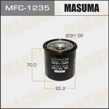 MASUMA MFC1235 Фильтр масляный! Renault Clio/Kangoo/Twingo/Modus, Nissan Kubistar 1.2 03>