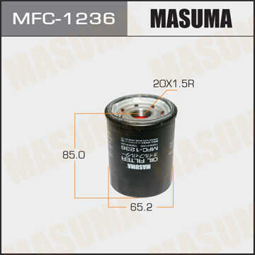MASUMA MFC1236 Фильтр масляный! Ford Probe 2.0/2.2 88-98, Nissan Maxsima 2.0/3.0 95>