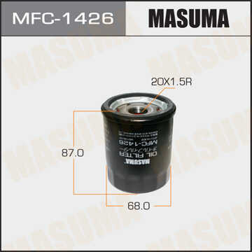MASUMA MFC1426 Фильтр масляный! Mitsubishi Colt/Galant/Lancer 1.1-3.5 83>