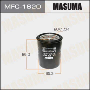 MASUMA MFC1820 Фильтр масляный! Mitsubishi Colt/Galant/Lancer 1.1-3.5 83>