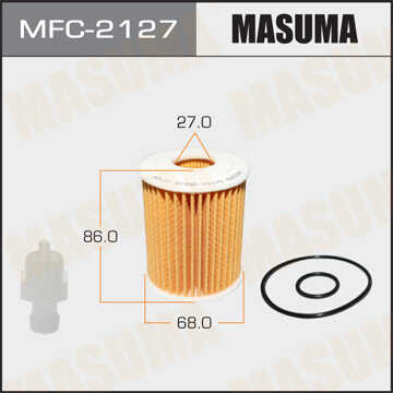 MASUMA MFC2127 Фильтр масляный! Toyota Avensis/Auris 2.0D/2.2D 05>;Масляный фильтр O-116