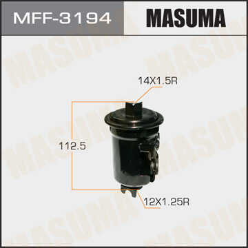MASUMA MFF3194 Фильтр топливный! Toyota Corolla 1.3-1.8i 92-00