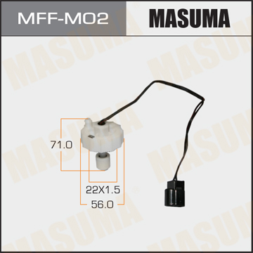 MASUMA MFFM02 Фильтр топливный! M20x1.5 H135 D97 d70 Mitsubishi Pajero 3.2Di-D/2.5TD 99>