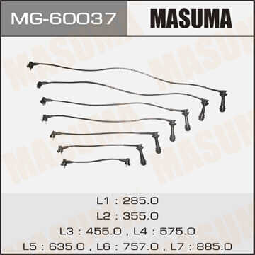 MASUMA MG60037 Комплект проводов! Toyota Mark II седан IV (X80,X90) 2.5/3.0 92-96