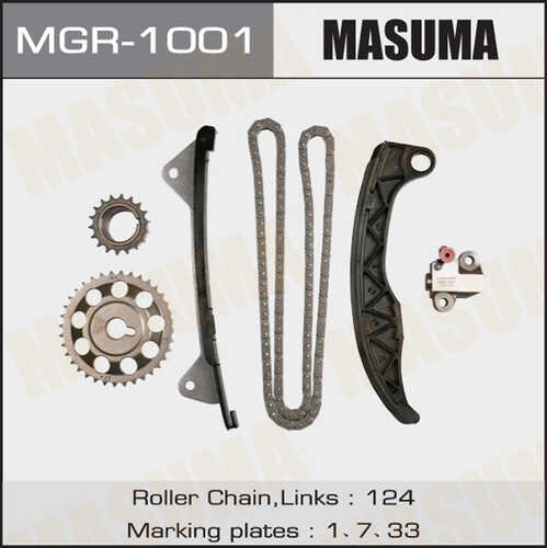 MASUMA MGR1001 Ремкомплект ГРМ! цепной, со звездочками Toyota Aygo/iQ/Yaris 1.0i 67kW 05>