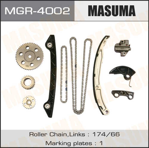 MASUMA MGR-4002 Ремкомплект ГРМ! цепной, cо звездочками Mazda 6/Atenza 2.3i 164kW 02-08