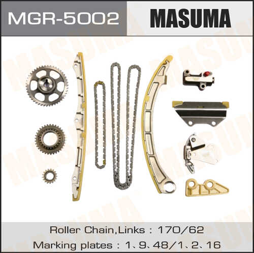 MASUMA MGR5002 Ремкомплект ГРМ! цепной, со звездочками Honda Accord/Civic/CR-V/Stream/Integra 2.0 01>