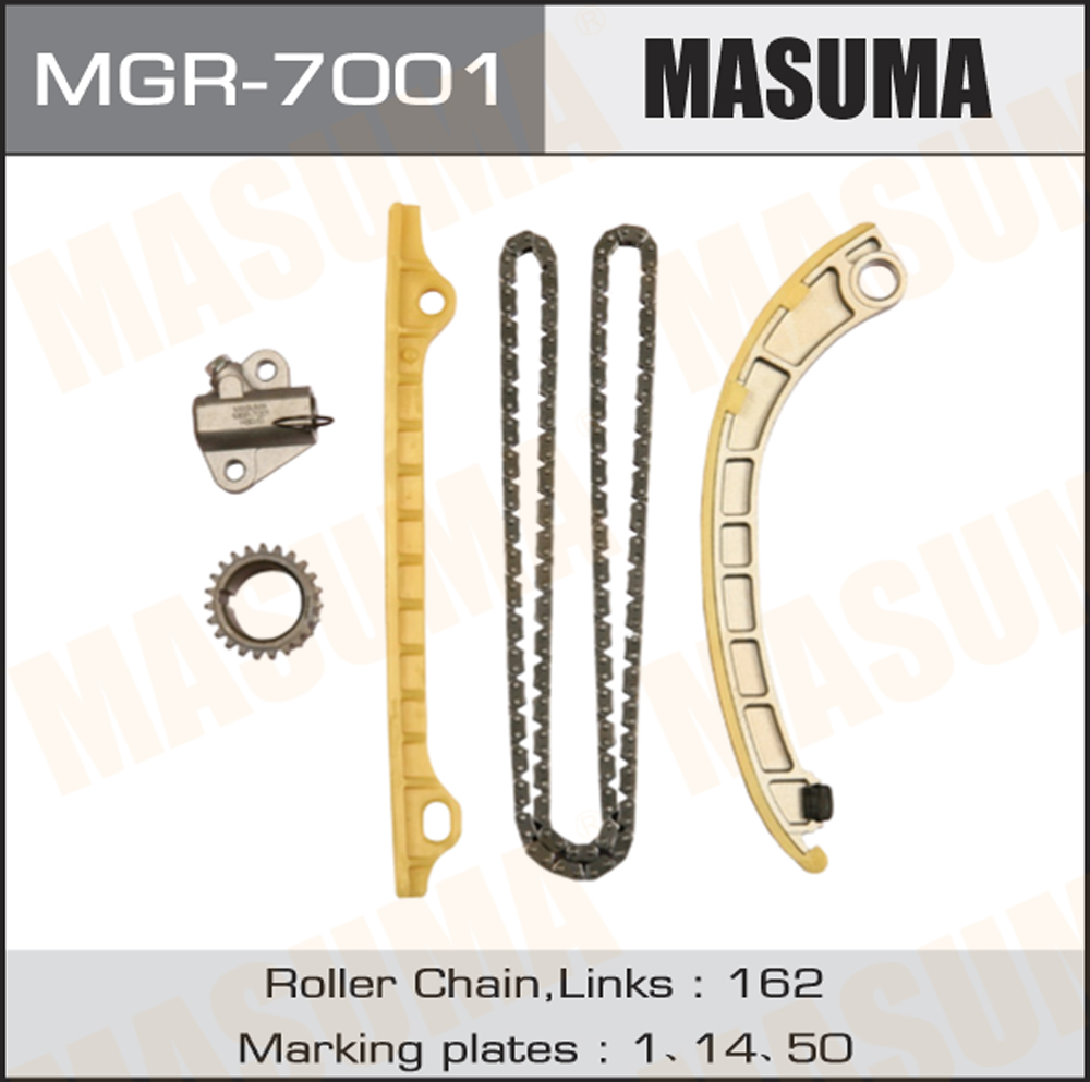 MASUMA MGR-7001 Ремкомплект ГРМ! цепной, со звездочкой Suzuki Ignis/Jimny/Liana/Swift/SX4 00>