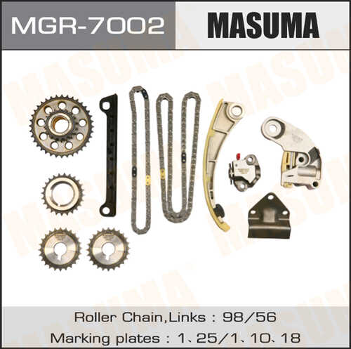 MASUMA MGR7002 Ремкомплект ГРМ! цепной, cо звездочками Suzuki Grand Vitara FT/GT 2.0 98>