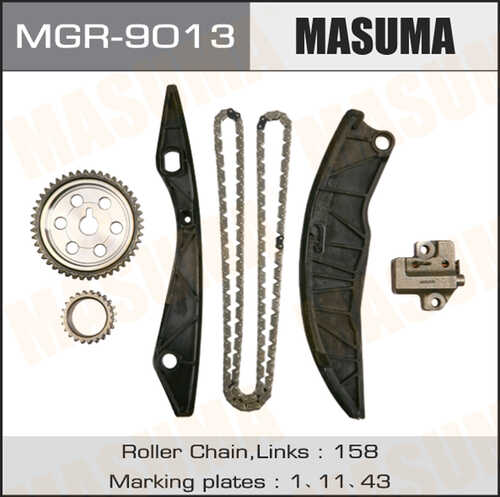 MASUMA MGR9013 Рем. комплект ГРМ! цепной, cо звездочками Hyundai i20/30/ix20, KIA Carens/Ceed/Rio 1.4/1.6i 07>