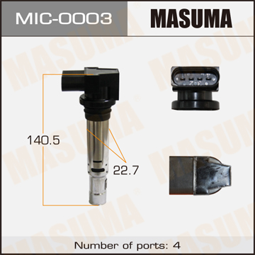 MASUMA MIC-0003 Катушка зажигания