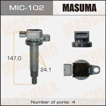 MASUMA MIC102 Катушка зажигания! Toyota Prius/Yaris 1.5 00>