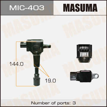 MASUMA MIC403 Катушка зажигания! Mazda 3 1.4-2.3i 03-09