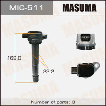 MASUMA MIC511 Катушка зажигания! Honda Accord VIII 2.4 08>