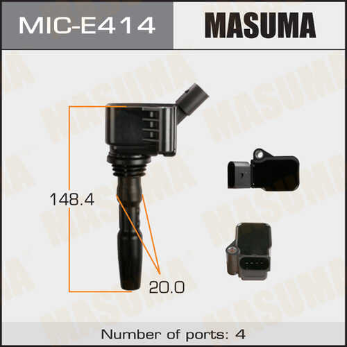 MASUMA MICE414 Катушка зажигания! VW Golf 7/Polo/Jetta, Audi A1/A3, Skoda Octavia 1.0/1.2TSI/1.4TSi 11>