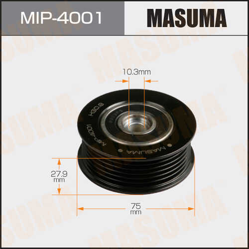 MASUMA MIP4001 Ролик обводной! Mazda 3 2.3 MPS 09>