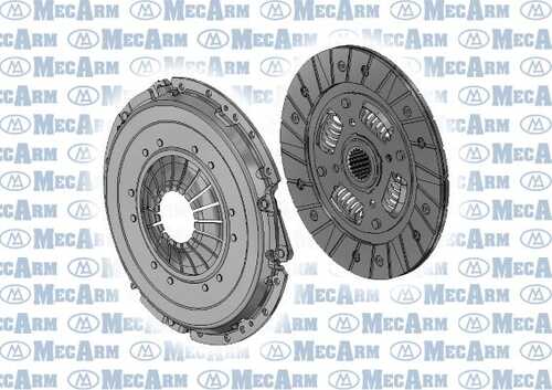 MECARM MK10027D Ком/кт сцепления (243mm) 1442375