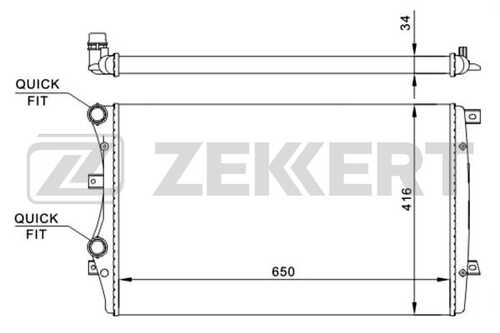 ZEKKERT MK-1246 Теплообменник