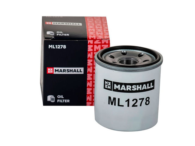 MARSHALL ML1278 Фильтр масляный! Hyundai Solaris II 17>, Kia Ceed II, III 15> / Rio III, IV 11>