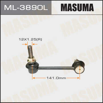 MASUMA ML-3890L Тяга стабилизатора переднего левая! Toyota Land Cruiser all 02>