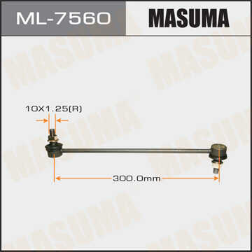 MASUMA ML7560 Тяга стабилизатора переднего! Suzuki Swift 1.3/1.5/1.3DDiS 05>;Стойка стабилизатора