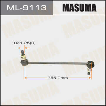 MASUMA ML9113 Тяга стабилизатора переднего! Nissan Micra all 03-10, Renault Clio III 1.2-1.6/1.5D 05>