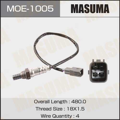 MASUMA MOE-1005 Лямбда-зонд! L=480 mm Toyota Auris/Avensis/Corolla 02-09
