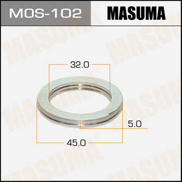 MASUMA MOS102 Кольцо глушителя уплотнительное! (м) 32x45