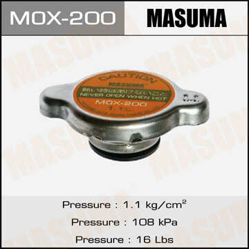 MASUMA MOX200 Крышка радиатора! Chevrolet, Daewoo, Honda, Mazda, Mitsubishi, Nissan, Opel,Subaru,Toyota