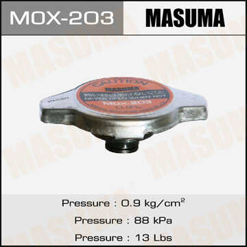 MASUMA MOX203 Крышка радиатора металлlexus ES/GS/RX, Audi 80, VW Passat/Polo/LT 72-93