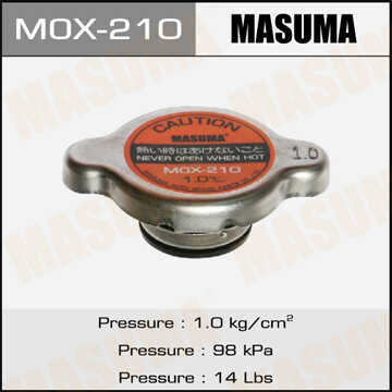 MASUMA MOX210 Крышка радиатора (м) MAN G90, Audi 80, VW Passat/Polo/LT 72-93