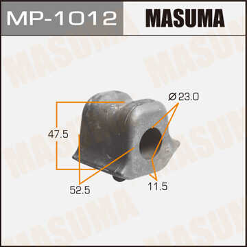 MASUMA MP1012 Втулка стабилизатора переднего правая! Toyota RAV 4 06>;Втулка резиновая СПУ