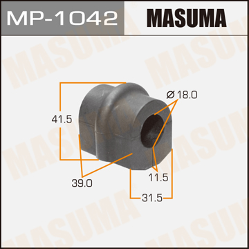 MASUMA MP1042 Втулка стабилизатора заднего! Nissan X-Trail T30