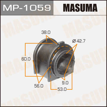MASUMA MP1059 Втулка стабилизатора переднего! Toyota Land Cruiser 200 08>