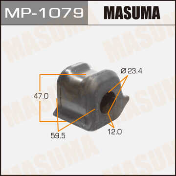 MASUMA MP1079 Втулка стабилизатора переднего правая! Toyota Rav4 ACA30 2.0VVTi 05-09;Втулка резиновая СПУ