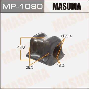 MASUMA MP1080 Втулка стабилизатора переднего левая! Toyota Rav4 ACA30 2.0VVTi 05-09;Втулка резиновая СПУ
