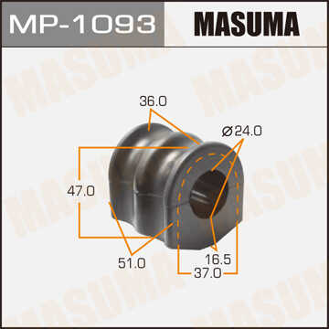 MASUMA MP1093 Втулка стабилизатора! Nissan PATHFINDER R51M 2005-2013