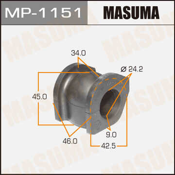 MASUMA MP1151 Втулка стабилизатора переднего! Honda Civic VIII Sedan 1.3 Hybrid/1.8i 06>