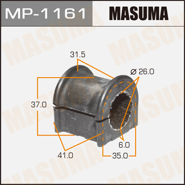 MASUMA MP1161 Втулка стабилизатора переднего центр.! Toyota Previa ACR3# 00>