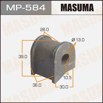 MASUMA MP584 Втулка стабилизатора заднего центр.! Toyota Carina AT190/ST191 93-96