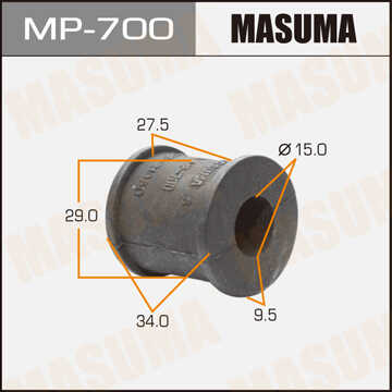 MASUMA MP-700 Втулка стабилизатора заднего! 15мм Toyota CALDINA 92-97/LEXUS RX300 98-03