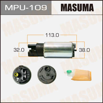 MASUMA MPU109 Насос топливный электрический! Mitsubishi Pajero Pinin/Space Runner/Wagon 1.8/2.0 97>