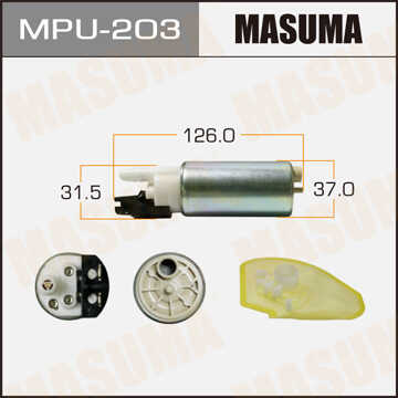 MASUMA MPU203 Насос топливный электрический! 3.5bar Nissan Micra 1.2 03>